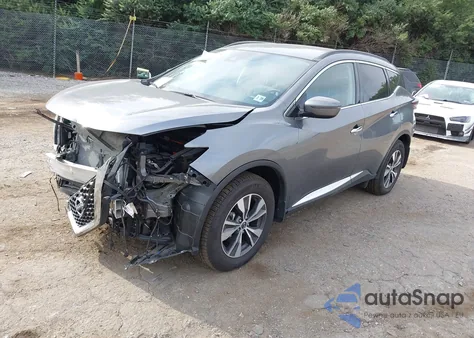 2024 Nissan Murano Sv Intelligent Awd из США, поврежденный, VIN 5N1AZ2BS4RC107886